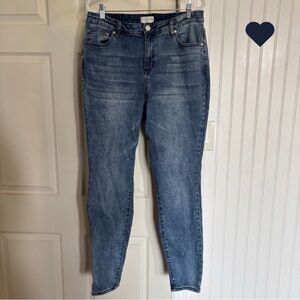 Eloquii Long Length Skinny Jeans Denim